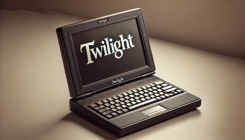 Notebook-Twilight-1024x585 O Estranho Computador do Senhor Bartolomeu